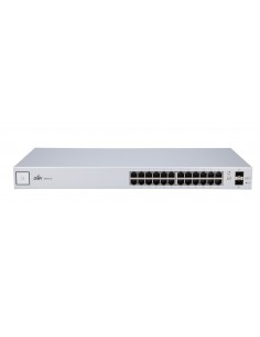 UBIQUITI US-24 UNIFI SWITCH 24X GIGABIT PORTS, 2X SFP PORTS, NON POE
